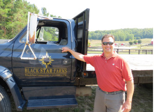 Lee Lutes,  winemaker at Black Star Farms in Leelanau County Michigan 