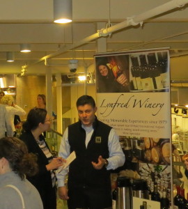 Andres Basso,  director of winemaking, Lynfred Winery 