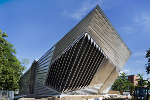 The new Broad Art Museum at Michigan State University is a short distance from the Michigan Grape and Wine Conference