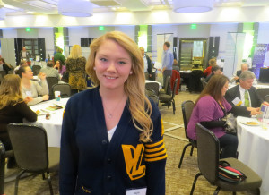 Kaylie Coleman, student at Valley Lutheran High School in Saginaw, attended the Conference as a guest of Michigan State University.  She is interested in pursuing higher education in enology. 