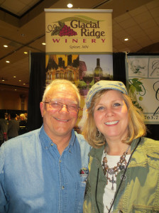Ron & Kimberly Wothe of Glacial Ridge Winery 
