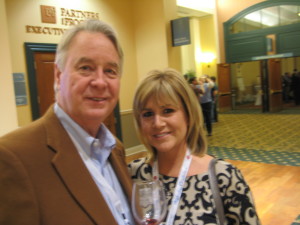 Bob and Debbie Waddell of Waddell Vineyard and Wine Cellars, Oklahoma. Hoping to open as a winery very soon after a long period getting all the right approvals in place. Streamlining this process would help local winemakers