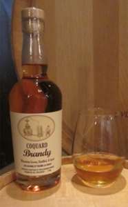 Newly released Coquard Brandy is made from St. Pepin and LaCrosse and aged for two years in custom Wisonsin barrels.