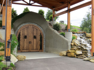 The wine cave was added in 2012 with capacity for eight hundred 52 gallon wine barrels.