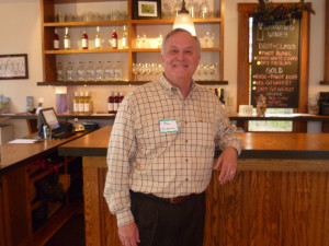Paul Hamelin, owner of Verterra Winery in Leland Michigan, and host of the competition