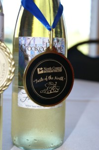 Wines made from grapes grown in Northern Michigan, like Crooked Vine's Frontenac Gris, have unique flavor and aroma characteristics.  