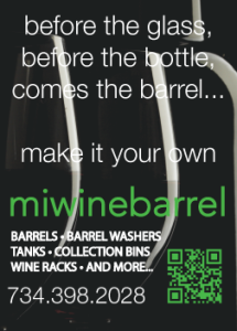 MI wine barrel ad