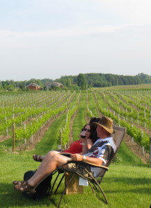 Parallel 44 Winery in Kewaunee, Wisconsin during summer 2013