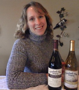 Peggy Harmston of Massbach Ridge Winery in 