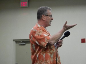 Michael Jones during his oxidation talk