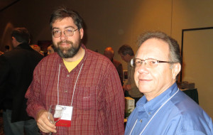 Dan Becker of the University of Kentucky and Tony Dardano of International Label