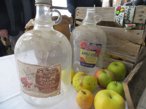 Old cider jugs from Michigan's Beck's which is now called Uncle John's 