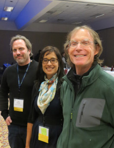 Sean O'Keefe, Lise Asimont and Charlie Edson at the 2014 Michigan WIne Conference
