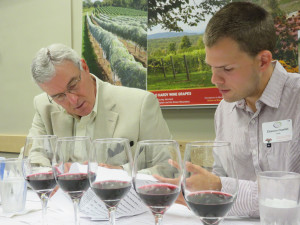 Greg Halberg, Maneo Wine Imports and Etienne Ouellet of Centre De Developpment Bioalimentaire du Quebec
