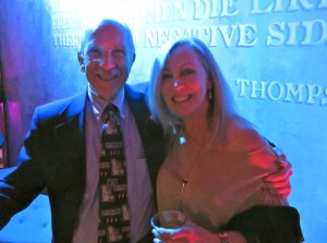 Dr. Thomas Cottrell, emeritus faculty, University of Kentucky and Pam Leet of Old 502 Winery 