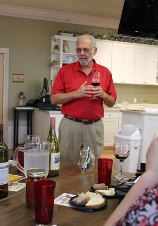 Tony Kooyumjian, owner of Augusta and Montelle Wineries, located in Augusta, Missouri, explains how he creates his Chambourcin.
