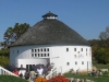 Round Barn\'s main tasting room is an Amish barn that was built in Rochester Indiana in 1911 and moved piece-by-piece to its current location in 1997.
