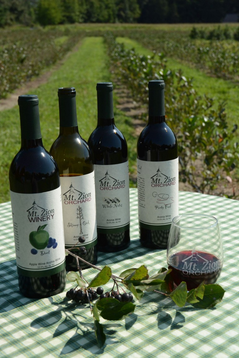 Simply Aronia Wine Midwest Wine Press